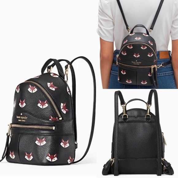 kate spade fox backpack